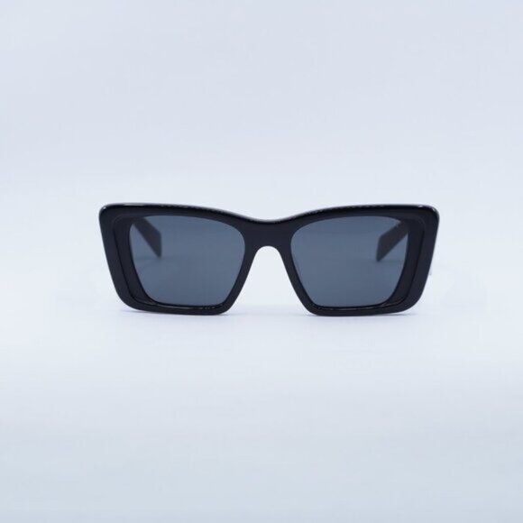 🕶️ New Prada PR08YSF 1AB5S0 Sunglasses - Black Frame - Picture 3 of 12